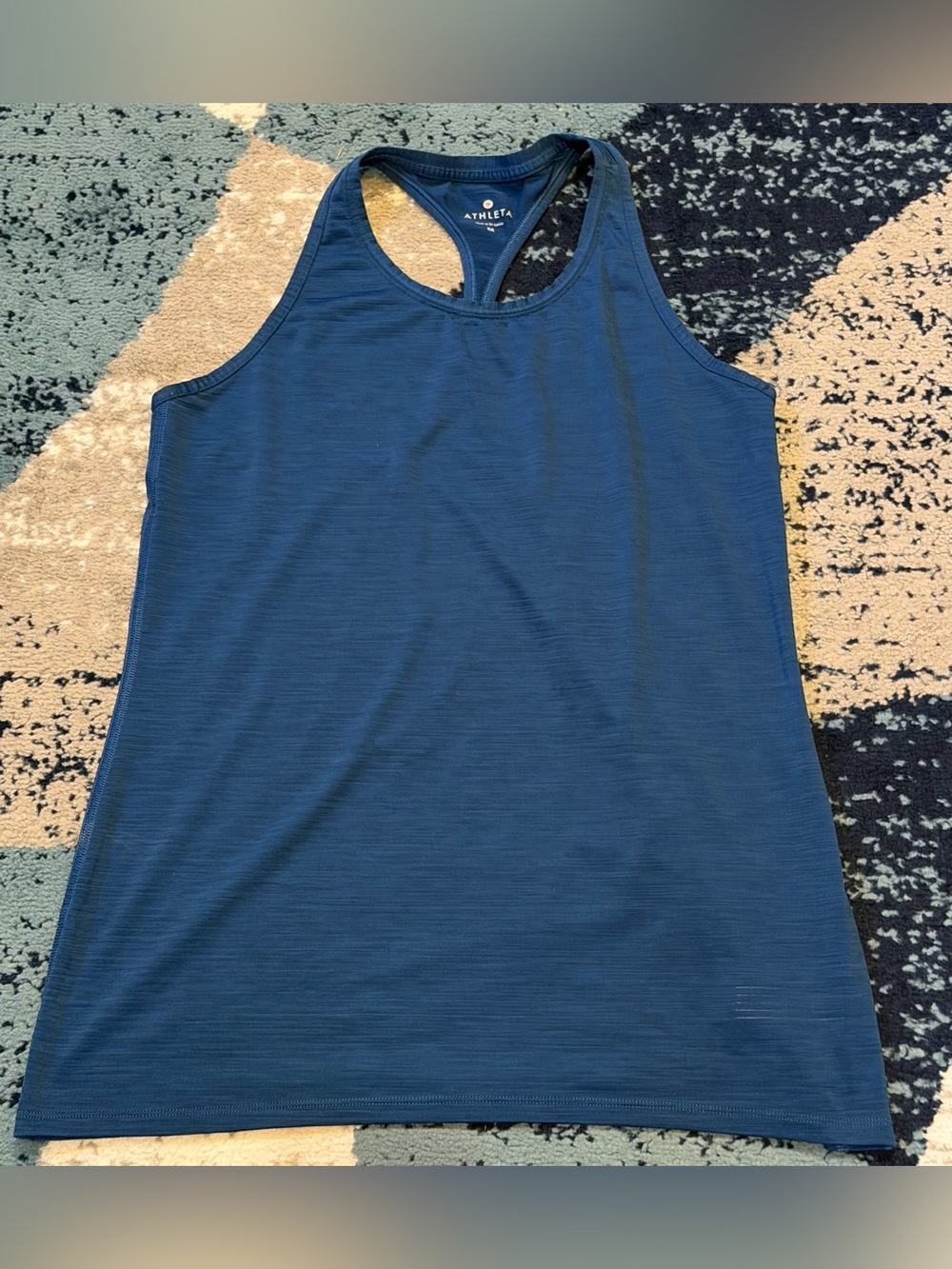 Athleta Women’s Medium Blue Racerback Performance Tank Top Athleisure